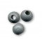 Perles en bois rondes Grises 8mm  x 10