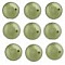 Perles nacr&eacute;es Light green 5810 8mm x10