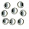 Perles nacr&eacute;es Light Grey 5810 8mm x10