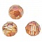Ronde 8mm Crystal Copper