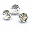 Ronde 8mm Crystal shadow
