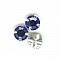 Strass 4 sapphire x 10