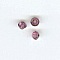 Toupie 3mm Light rose satin x 12
