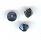 Toupie 4mm Metallic Blue 2X x 12