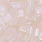 Miyuki Tila 5mm  Lt Shell Pink Luster x 25