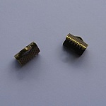 Embouts &agrave; serrer bronze 10 mm x 2