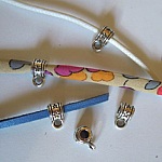 Attaches breloques argent&eacute;s Etoile Petit x 5