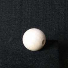 Perle en bois brut 15 mm