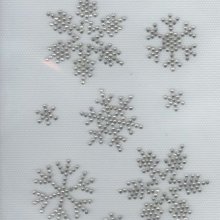 MOTIF STRASS FLOCONS
