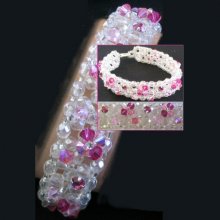 Notice de bracelet agate rose